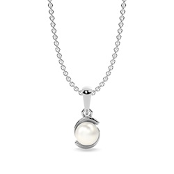 Classic swirl Pearl Pendant