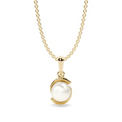 Classic swirl Pearl Pendant