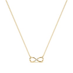 Infinity Diamond Dainty Chain Necklace