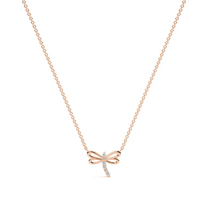 Rose Gold Complete The Set Diamond Pendants
