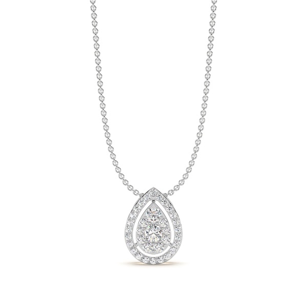 Diamond Cluster Pendants