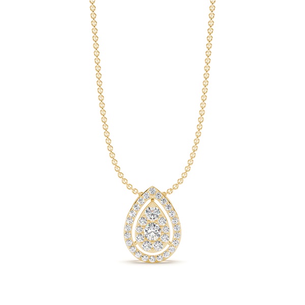 Diamond Cluster Pendants