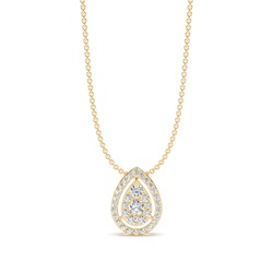 Diamond Cluster Pendants