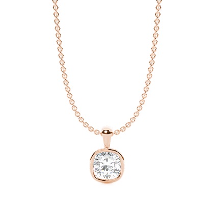 Cushion Diamond Pendants