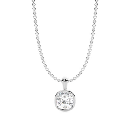 Cushion Diamond Pendants