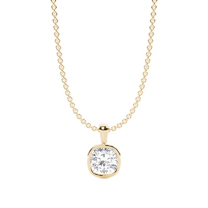 Cushion Diamond Pendants