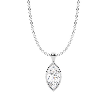 Marquise Diamond Necklaces and Diamond Pendants