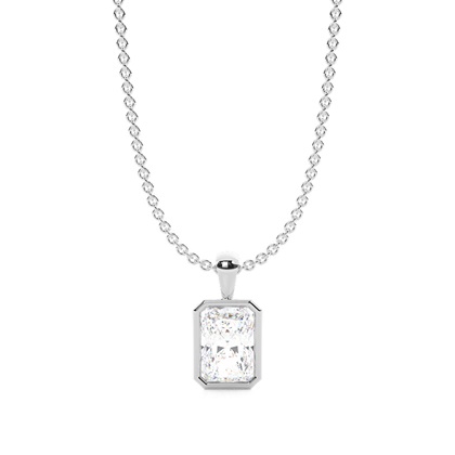 Radiant Diamond Necklaces and Diamond Pendants