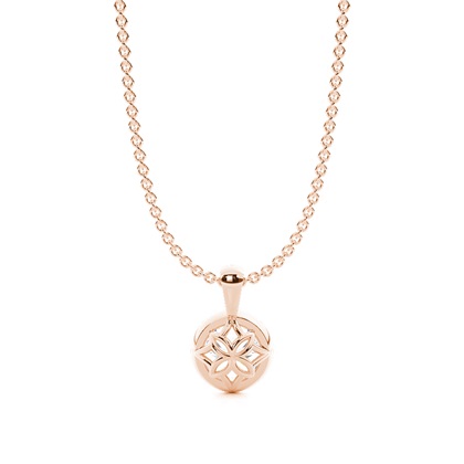 Rose Gold Diamond Pendants & Necklaces