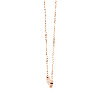 Rose Gold Chain Diamond Pendants