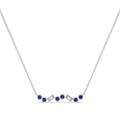 Baguette Diamond Pendants