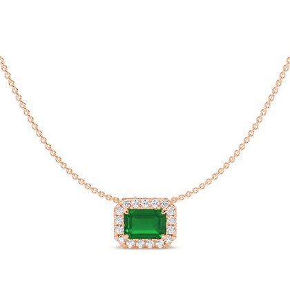Emerald Cut Gemstone Rings & Jewellery