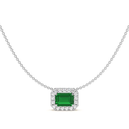 Emerald Cut Gemstone Rings & Jewellery