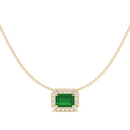 Emerald Cut Gemstone Rings & Jewellery