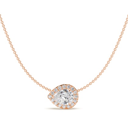 Pear Diamond Pendants