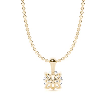 Yellow Gold Pendant Necklaces