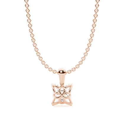 Gerahmter Anhänger im Basket-Look