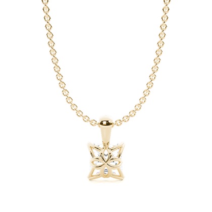 Gerahmter Anhänger im Basket-Look