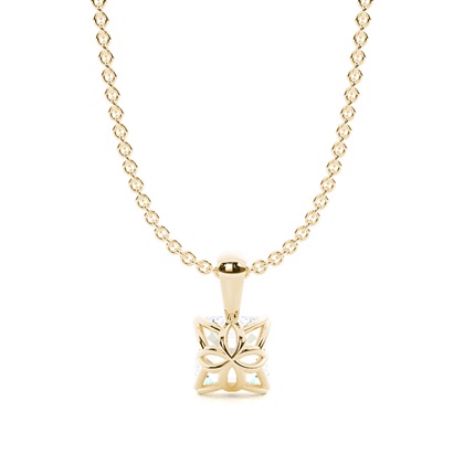 Gerahmter Anhänger im Basket-Look