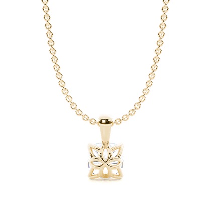 Gerahmter Anhänger im Basket-Look