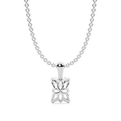 Gerahmter Anhänger im Basket-Look