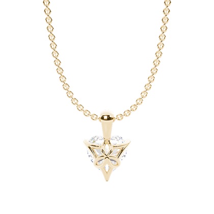 Gerahmter Anhänger im Basket-Look