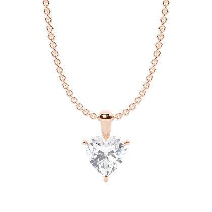 Rose Gold Diamond Pendants & Necklaces