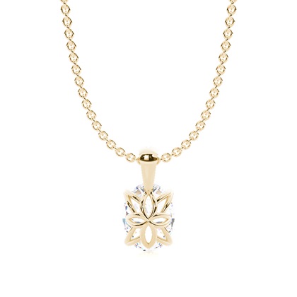 Gerahmter Anhänger im Basket-Look