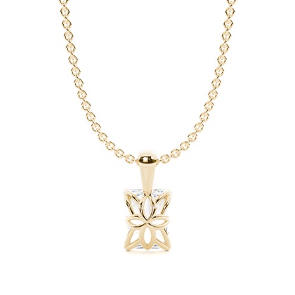 Gerahmter Anhänger im Basket-Look