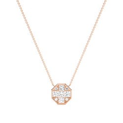 Cluster Composite Diamond Pendants