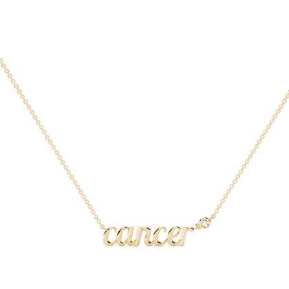 Yellow Gold Chain Diamond Pendants