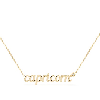 Yellow Gold Diamond Pendants & Necklaces