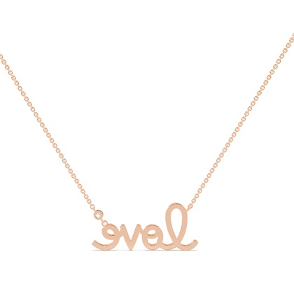 Rose Gold Pendant Necklaces
