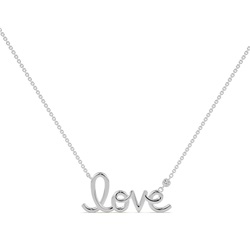 Love Schriftzug Halskette