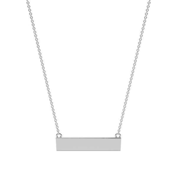 Delicate Bar Chain Necklace
