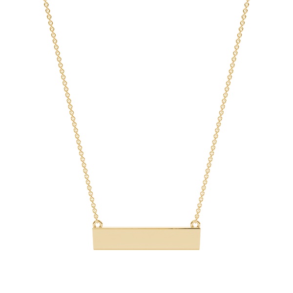 Delicate Bar Chain Necklace