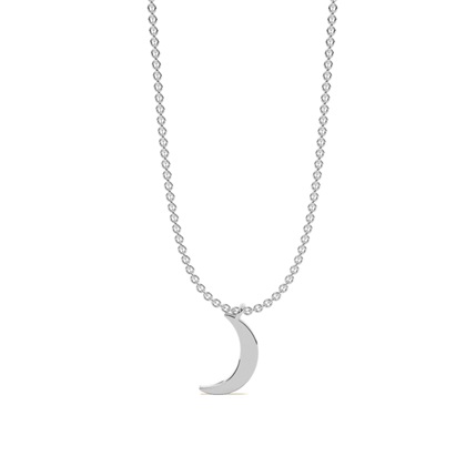 White Gold Pendant Necklaces