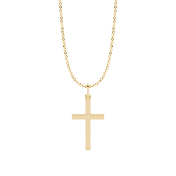 Classic Cross Chain Necklace