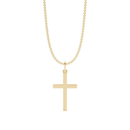 Classic Cross Chain Necklace