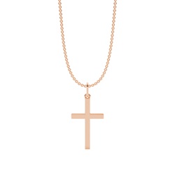 Classic Cross Chain Necklace