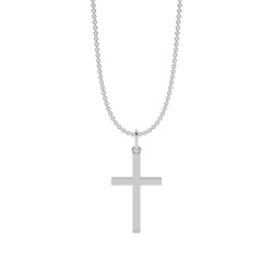 Klassiche Kreuz-Halskette