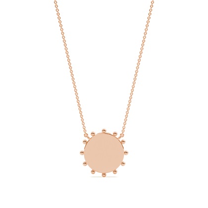 Rose Gold Diamond Pendants & Necklaces