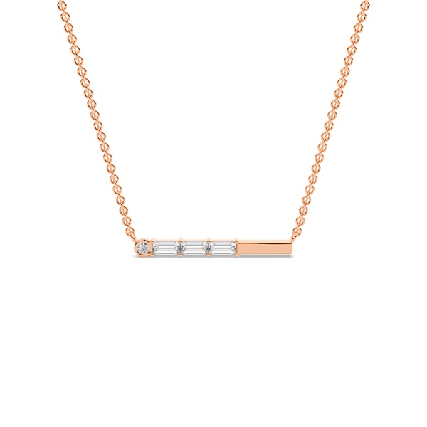 Letter J Morse Code Diamond Initial Pendant