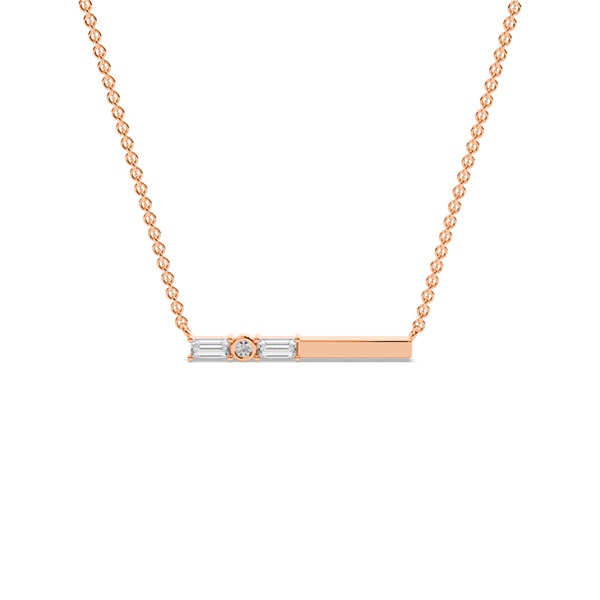 Letter K Morse Code Diamond Initial Pendant