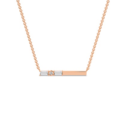Letter K Morse Code Diamond Initial Pendant