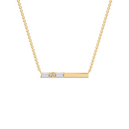 Letter K Morse Code Diamond Initial Pendant