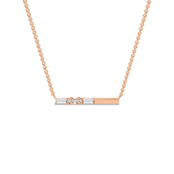 Letter X Morse Code Diamond Initial Pendant