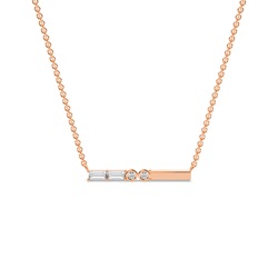 Letter Z Morse Code Diamond Initial Pendant