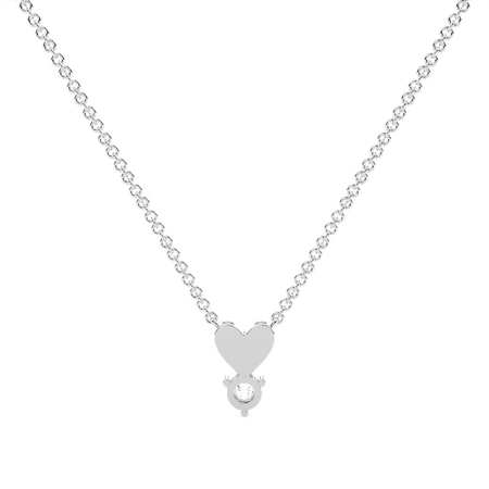 Silver Pendant Necklaces