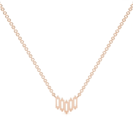 Rose Gold Pendant Necklaces